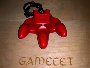 Nintendo N64 Pad Rot red original