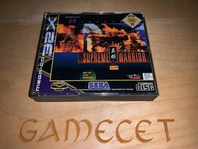 Supreme Warrior Sega 32X Mega-CD