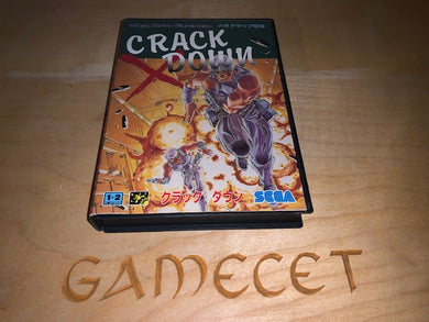 Crack Down Sega Mega Drive JAPAN