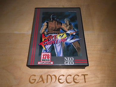 Art of Fighting 2 SNK NEO GEO AES USA EURO