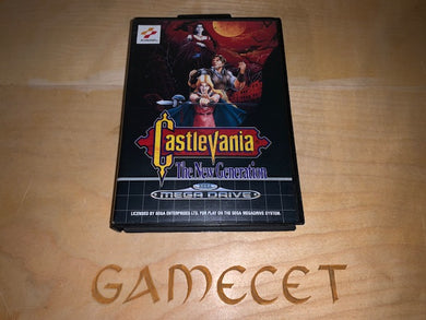 Castlevania The New Generation Bloodlines Sega Mega Drive