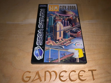 Sim City 2000 Sega Saturn