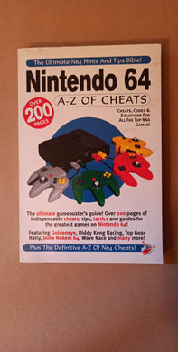 Nintendo 64 A-Z Of Cheats Book