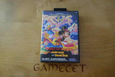 World of Illusion starring Mickey Mouse and Donald Duck