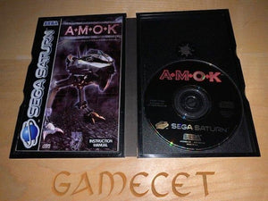 AMOK Sega Saturn Shooter