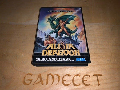 Alisia Dragoon Sega Mega Drive CIB