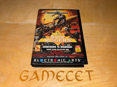 Buck Rogers Sega Mega Drive RPG TSR Countdown to Doomsday
