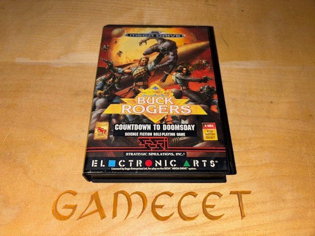 Buck Rogers Sega Mega Drive RPG TSR Countdown to Doomsday