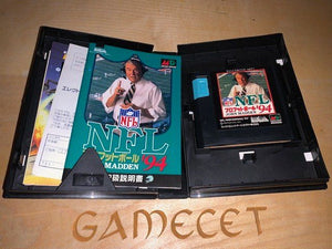John Madden NFL 94 Sega Mega Drive JAPAN big box EA