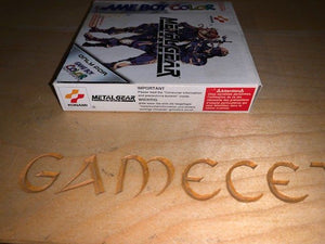Metal Gear Solid Nintendo Gameboy Color GB GBC Konami CIB
