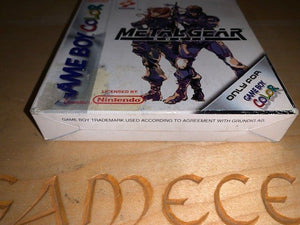 Metal Gear Solid Nintendo Gameboy Color GB GBC Konami CIB