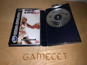 NBA Live 97 Sega Saturn