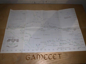 Pirates! Gold Sega Mega Drive Genesis mit Karte Map