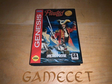 Pirates! Gold Sega Mega Drive Genesis mit Karte Map