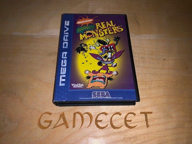 Ahhh Real Monsters Sega Mega Drive