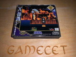 Supreme Warrior Sega 32X Mega-CD