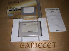 Laden Sie das Bild in den Galerie-Viewer, Sega Saturn Memory Card CIB für Collection JAPAN