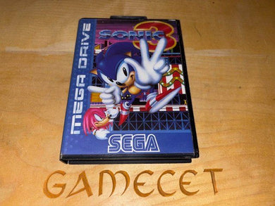 Sonic 3 The Hedgehog Sega Mega Drive III