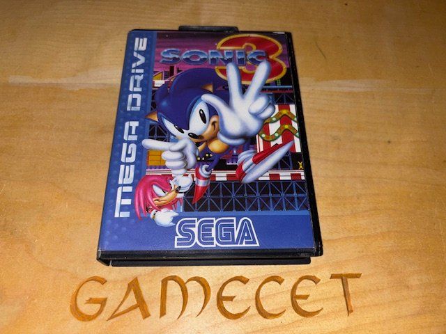 Sonic 3 The Hedgehog Sega Mega Drive III