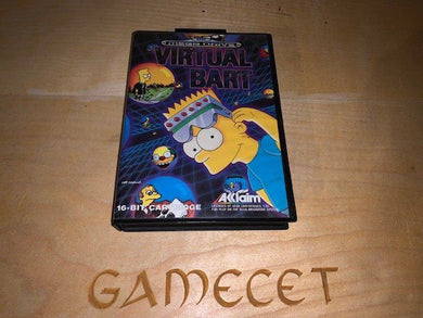 Virtual Bart Sega Mega Drive Simpsons