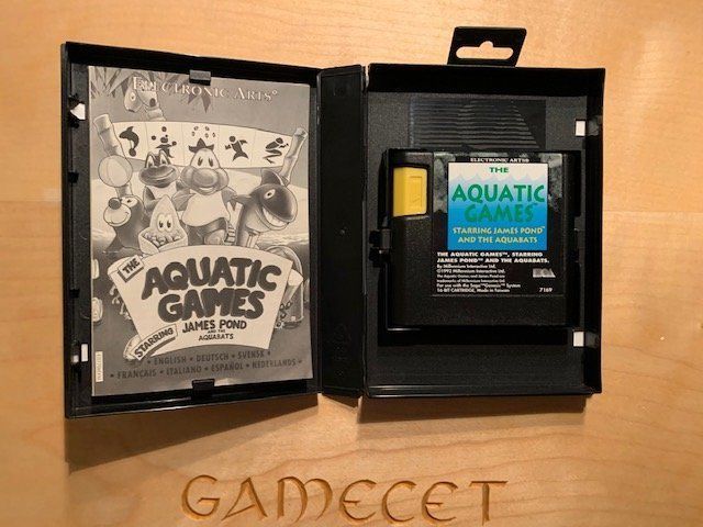 Aquatic Games Starring James Pond Sega Mega Drive Olympiade