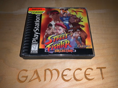 Street Fighter 2 Collection PS1 Playstation Sony Amerika