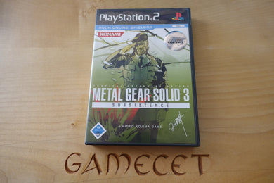 Metal Gear Solid 3: Subsistence