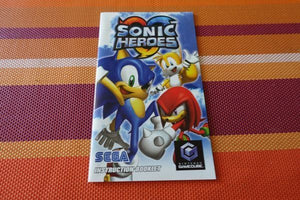 Sonic Heroes - Anleitung - US-Version