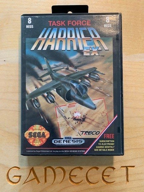 Task Force Harrier EX Sega MEga DRive Genesis USA NTSC-US – Gamecet