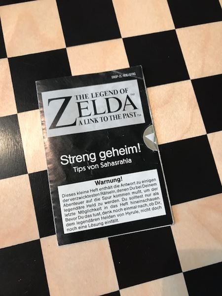 The Legend of Zelda: A Link to the Past - Streng Geheim Büchlein